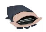 Waterproof RPET Casual Business Roll Up Rucksack , College Laptop Rolltop