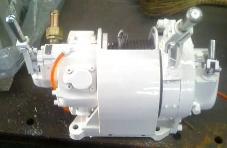 China Overload Protection Air Powered Winch JQHS-50×12LZ(A) 0.8Mpa 10-30 m/min factory