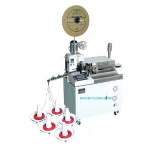 China RS-5505 Auto 5-Lane Wire One-Side Crimp One-Side Tin Machine, Cut, Strip, Tin,Crimp factory