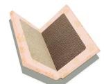 Vertical Sofa Corner Cat Scratcher Reversible Satisfy Cats' Natural Needs