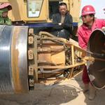 Pneumatic Internal Pipeline Mouthpiece Machine with Durable Construction Weight