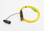 Dustproof Outdoor Fiber Optic Patch Cables Mini SC Connector / Adapter IP67