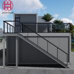 Zontop China Two Storey Two Bedroom Prefabricated Home Shipping 40ft Luxury