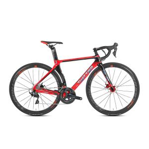China Disc Brake T800 Carbon Fiber Road Bike SHIMANO 105 R7000-22 Speed factory