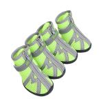 Professional Non Slip Rubber Sole Dog Hiking Shoes Reflective Puppy Hiking Boots