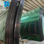 3/4 Inch Clear Bent Toughened Glass 19mm Curved Tempered Glass