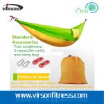 Virson Hot Sell Outdoor Parachute Hammock Swing with carry bag