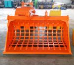 SY60 CAT307 PC58 Skeleton Excavator Bucket , 2-15Ton Backhoe Attachments
