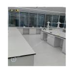 Heavy Duty Laboratory Island Bench With 2 Doors 2 Shelves 2 Cabinets 4 Drawers