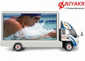 China SMD P8 Outdoor Mobile LED Screen Full Color Mobile LED Signs For Rent factory