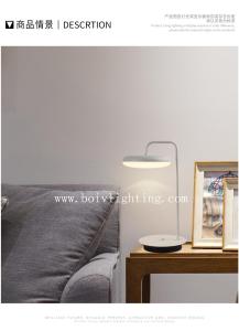 China BV2177-1T Aliminum LED Table Lamps Acrylic White Color Size 200*300MM factory