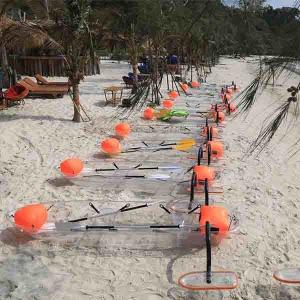 China 100 % Virgin Polycarbonate Kayak 2 Clear Seats 6mm Thickness For Wedding Photos factory