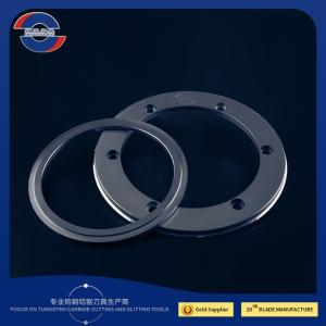 China Solid Tungsten Carbide Industrial Machine Knives Circular Slitter Blades factory