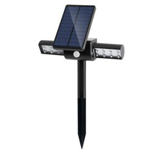 China Solar Lights with Dual Head Waterproof Outdoor Landscape Lighting Garden Light factory
