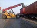 45000kg 20km/H Reach Stacker Crane 20 40 Foot International Container Stacker