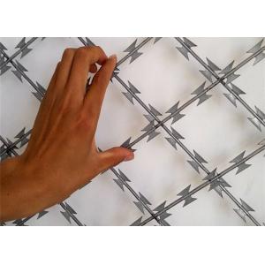 Galvanized 2.5mm Razor Sharp Barbed Wire