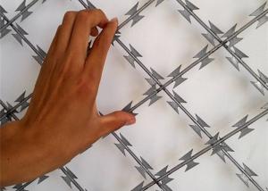 China 2.5mm Dia Razor Blade Fencing Wire Hot Dip Galvanized factory