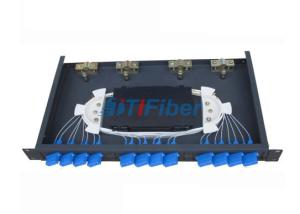 China Fiber Optic Termination Box ODF Box For SC FC LC Fiber Adapters factory
