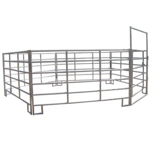 China Heat Treated Galvanized Livestock Fence Panels Steel Cattle Panel factory