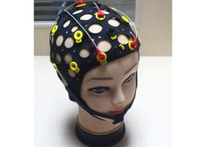 China New Hot Sale Medical EEG Cap Blue EEG Hat Sensor 20 Leads Tin Electrode factory