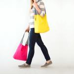 Custom Soft Cotton Messenger Bags For Women / Hobo Shopper Bag