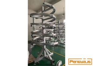 China SUS304 Roller 45m/Min 700mm Diameter Vertical Spiral Conveyor factory