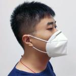 High Efficiency KN95 Face Mask Needle Punched Cotton Materials