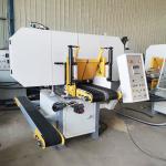 Total Power 17.22kw Wooden CNC Band Saw Machine MJ400 for Woodworking Timber