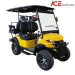 Steel Frame Lithium Golf Buggy 4 Seats Electric Club Car