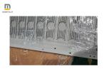 IGBT Round Rectangle AZ80 Mg Alloy Heat Sink Extrusion Powder Spraying