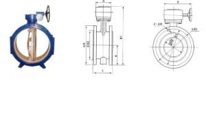 China 4 Inch Tri Eccentric Butterfly Valve , Pneumatic Butterfly Valve Sanitary factory