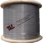 Stainless Steel Wire Rope 304 A2 1.4301 Construction 7x7 Diameter 4mm