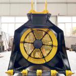 5 - 40 Ton Excavator Sieve Bucket Rotary Screening Bucket With 800-1400mm Drum