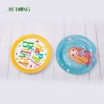 Customised Disposable Biodegradable Paper Plates Eco Friendly 10inch 33cm dia