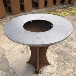 D800mm Corten Steel BBQ Grill Barbecue Fire Pit abrasion resistance