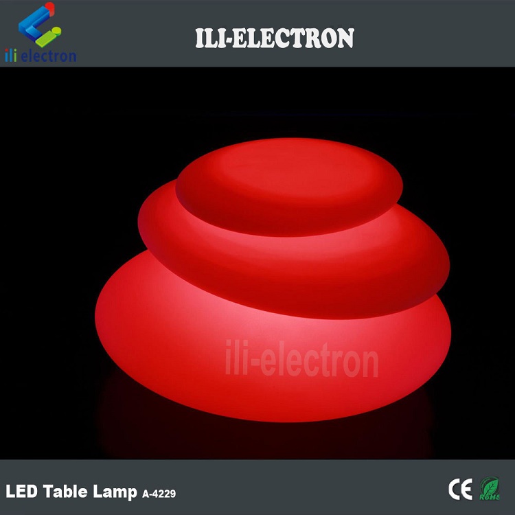 Creative Rechargeable Battery LED Color Changing party Lamp decor