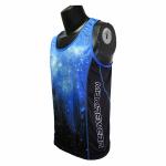 Beautiful Blue Color Casual Sport Clothes Dry Fit Mens Running Tank Tops