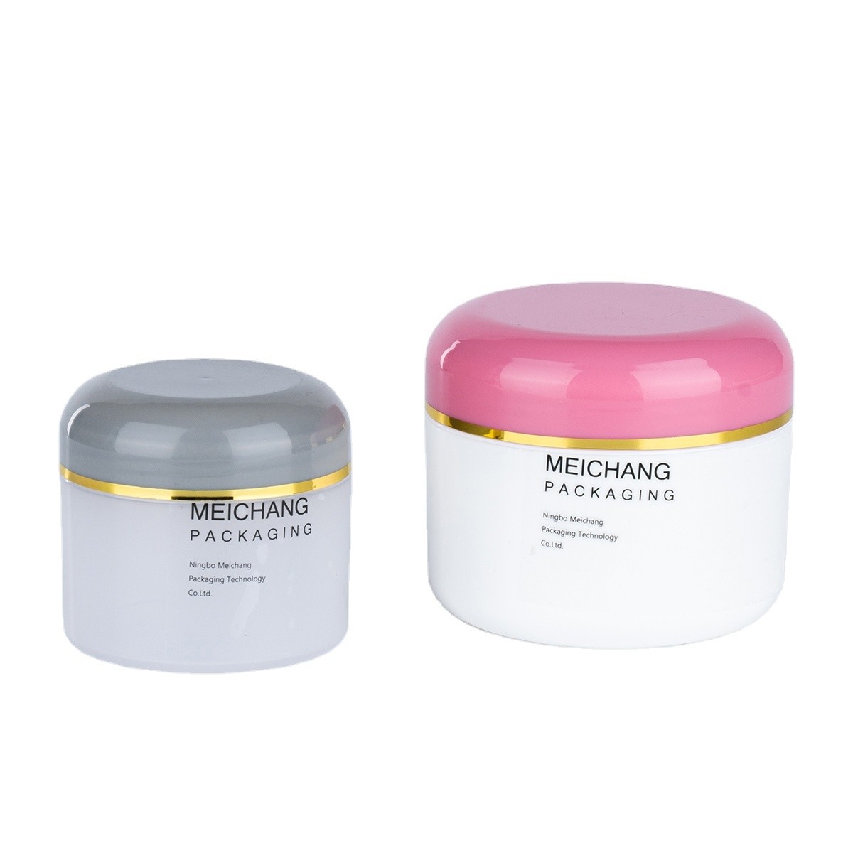 China 100g 250g PP Skin Care Cream Jar Round Shape Lightweight Design (MC-P-502) factory