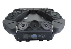 China DMX 13/46ch 8×5w Led Laser Moving Head / Disco Stage Laser Light factory