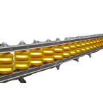 Highway Guardrail Traffic Safety Roller Barrier with ISO Certificate Q235 Q345