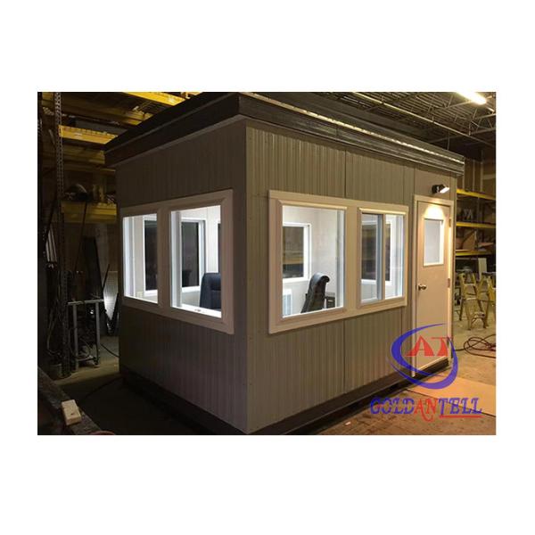 China Customized Size Ticket Kiosk with Optional Insulation and Integral Structure Grade 8.3 Earthquake factory