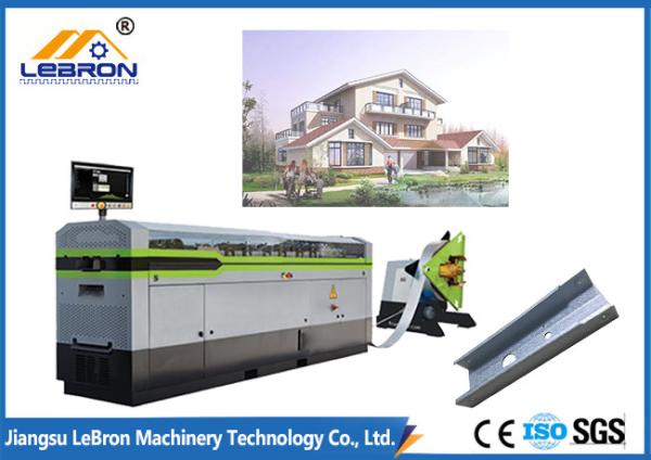 4900 Meter Light Gauge Steel Framing Machines Blue Color For LGS Structure