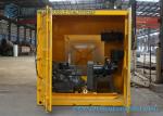 Horizontal 45m3 Cement Dry Bulk Tanker Trailer 40 Foot Container