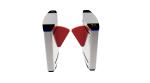 Stainless Steel 304 Speedlane flap barrier Turnstile Access Control Barriers 35W