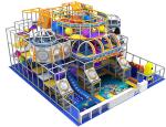 Space Themed Kids Indoor Playground Equipment Multilevel With EPP Blocks