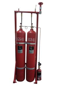 China 15MPa 80L 90L Inergen Gas Fire Suppression System Reasonable Good Price High Quality factory