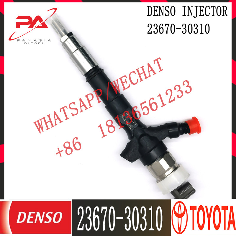 23670-30310 Common Rail Injector 095000-7800 095000-7801 For TOYOTA Hiace 2KD-FTV