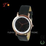 Fashion Leather Strap Quartz Wrist Watch colorful band For Young Ladies