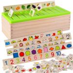 Wooden Montessori Baby Toys Mathematical Knowledge Classification