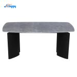 DT-1008 Non Porous Rectangle Dining Room Table 1750mm Length And Easy Cleaning